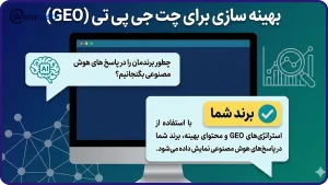 بهینه سازی برای چت جی پی تی (GEO): چطور برندمان را در پاسخ های هوش مصنوعی بگنجانیم؟