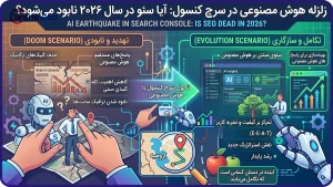 زلزله هوش مصنوعی در سرچ کنسول: آیا شغل سئو در سال ۲۰۲۶ نابود میشود؟