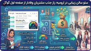سئو سالن زیبایی در ارومیه؛ راز جذب مشتریان وفادار از صفحه اول گوگل