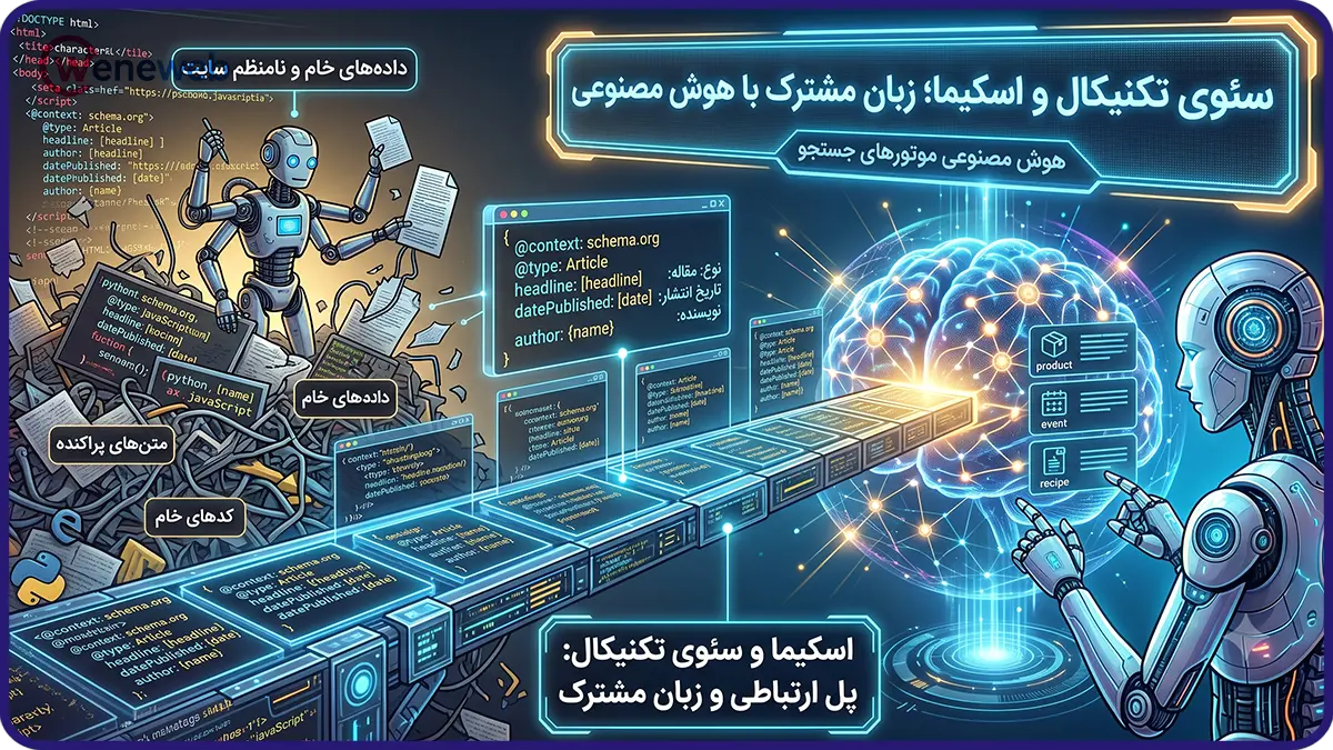 سئوی تکنیکال و اسکیما؛ زبان مشترک با هوش مصنوعی