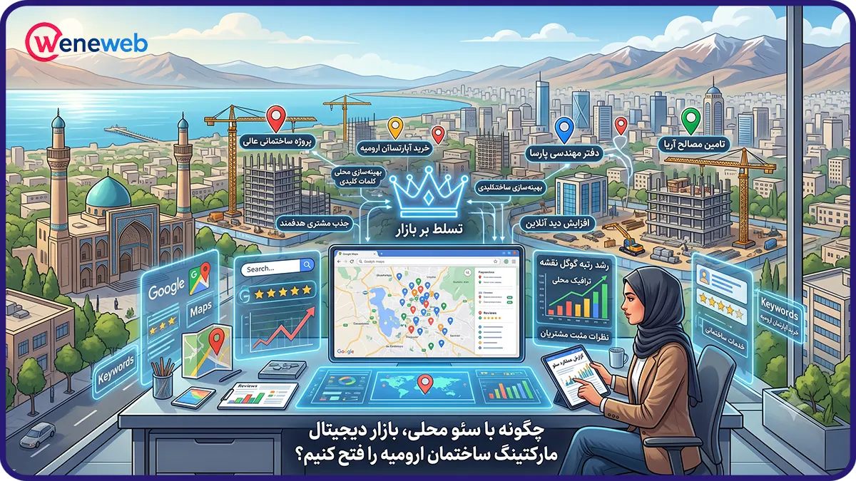 چگونه با سئو محلی، بازار دیجیتال مارکتینگ ساختمان ارومیه را فتح کنیم؟