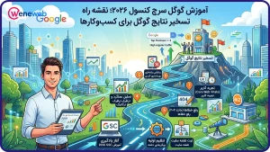 آموزش گوگل سرچ کنسول ۲۰۲۶؛ نقشه راه تسخیر نتایج گوگل برای کسبوکارها