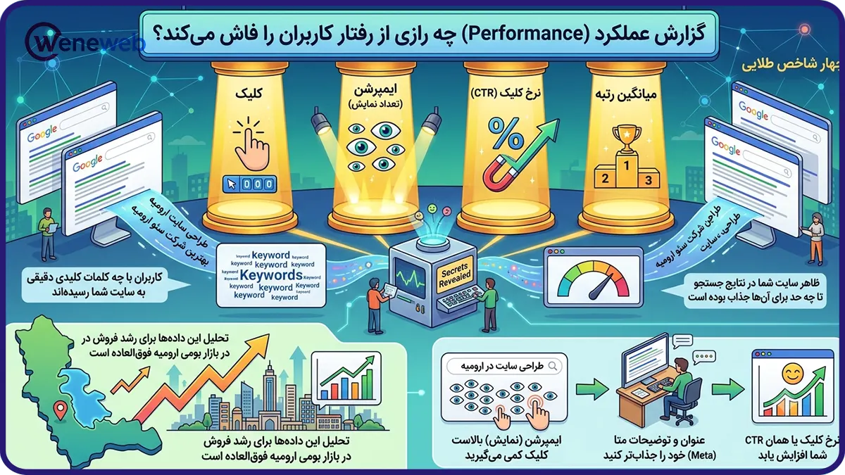 گزارش عملکرد (Performance) چه رازی از رفتار کاربران را فاش میکند؟